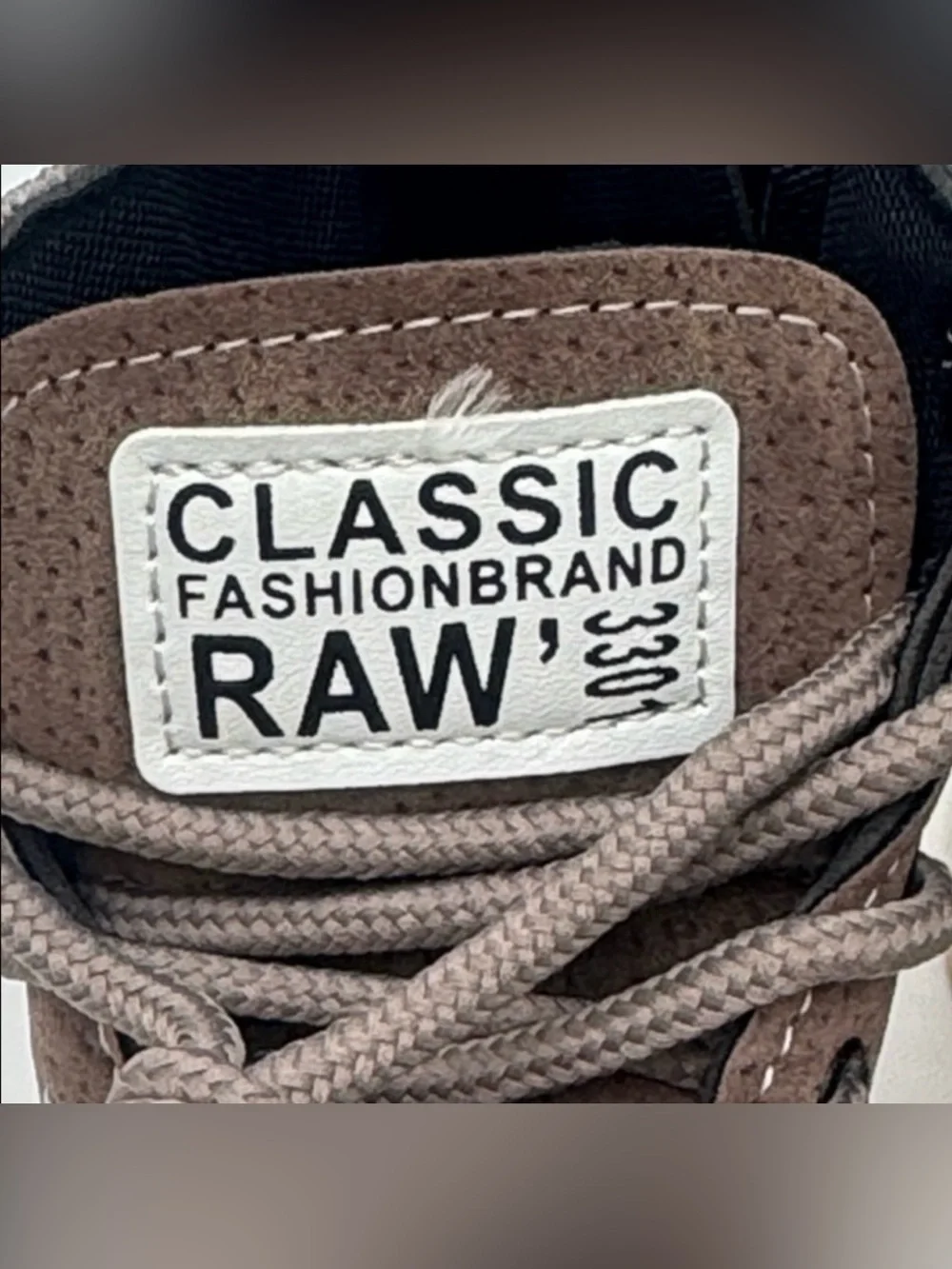 Classic Fashion Brand RAW' Kids Boots Brown Faux Suede Size 29 (US 12 Toddler)